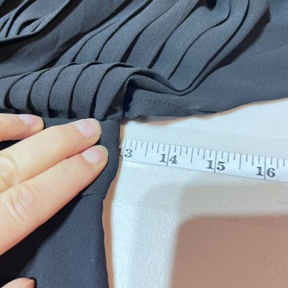 Fashion Nova Women's Dig Deep V Neck Wide Leg Jumpsuit Black Size Small NWT - Picture 9 of 13